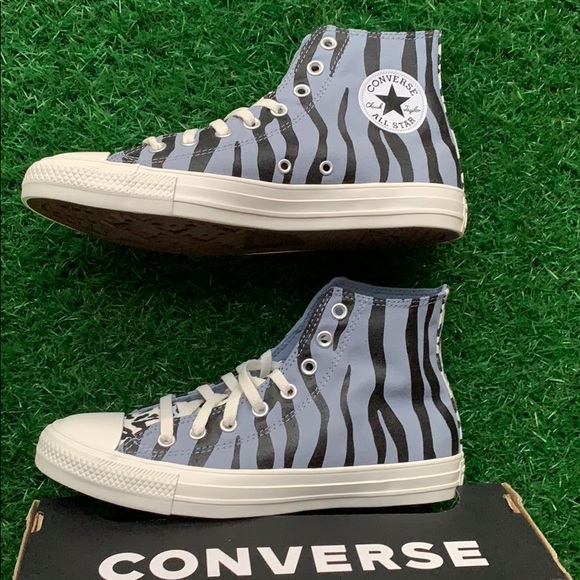 Converse CTAS HI blue slate/black/egret Men’s - Picture 12 of 16